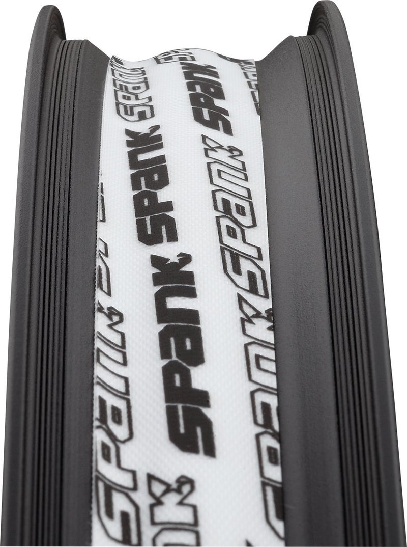 Spank OOZY Trail 395+ Bike Rims (29 Inch, Black), Corrugated Rim, Tubeless-Ready, For ASTM-5, All Mountain, Trail, E-bike, Dynamal Alloy, Shotpeen Anodized - Image 3